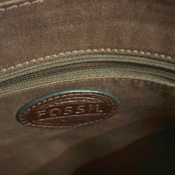 Fossil Vintage Issue no 1954 Messenger crossbody purse - Picture 13 of 16